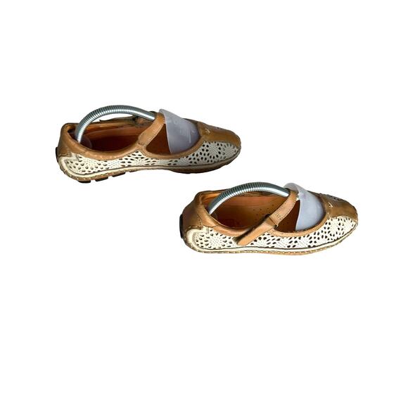 Pikolinos Driving Moc Loafers MaryJane Leather Women's ‎ 37 - Picture 1 of 9